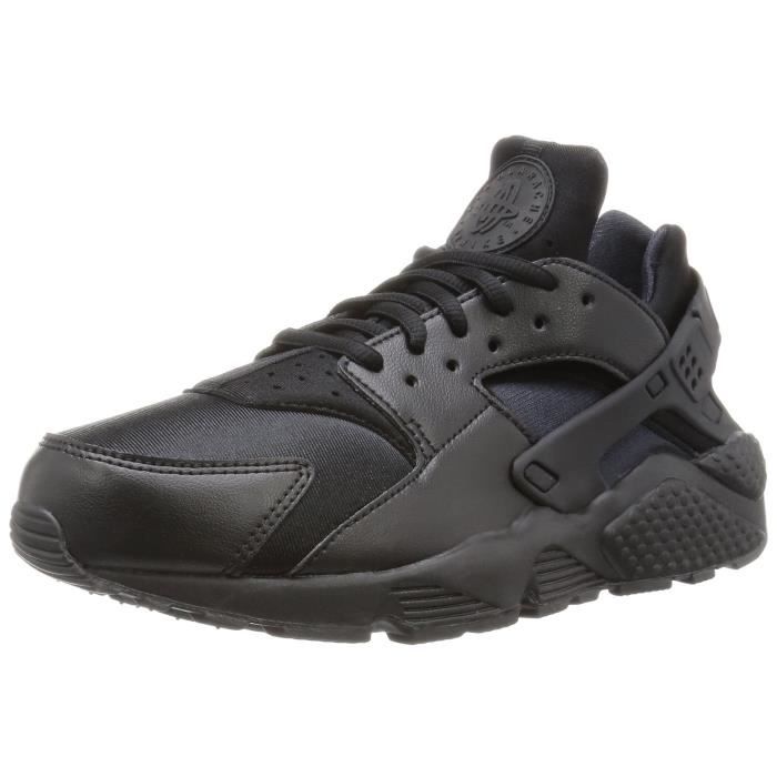 huarache femme noir et jaune
