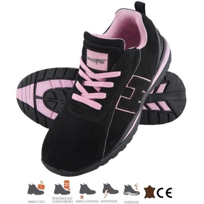 chaussures de securite legere et confortable femme