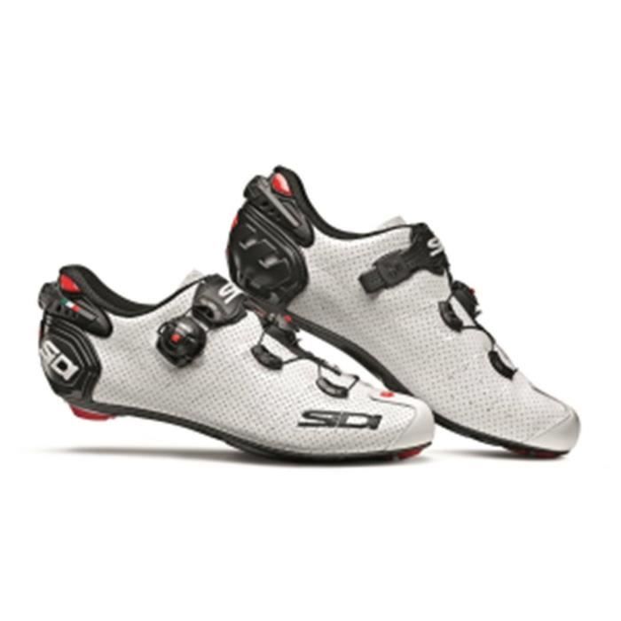 Chaussures de cyclisme Sidi Wire 2 carbone air - blanc/noir - 41