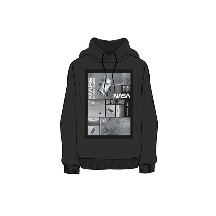 Boohoo Sweat A Capuche Nasa Homme Hoodie Nouveau Pull Nasa Nasa