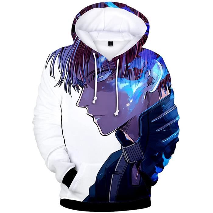 PIZOFF Pull à Capuche Unisexe Avec Impression 3D Multicolore De Noël