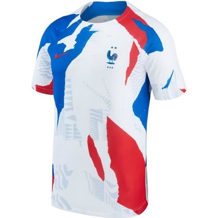 Nouveau Maillot Homme Equipe de France de Football Extérieur Coupe