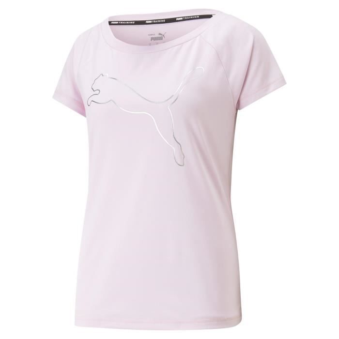 T Shirt De Sport - PUMA - Training Fitness - Femme - Rose