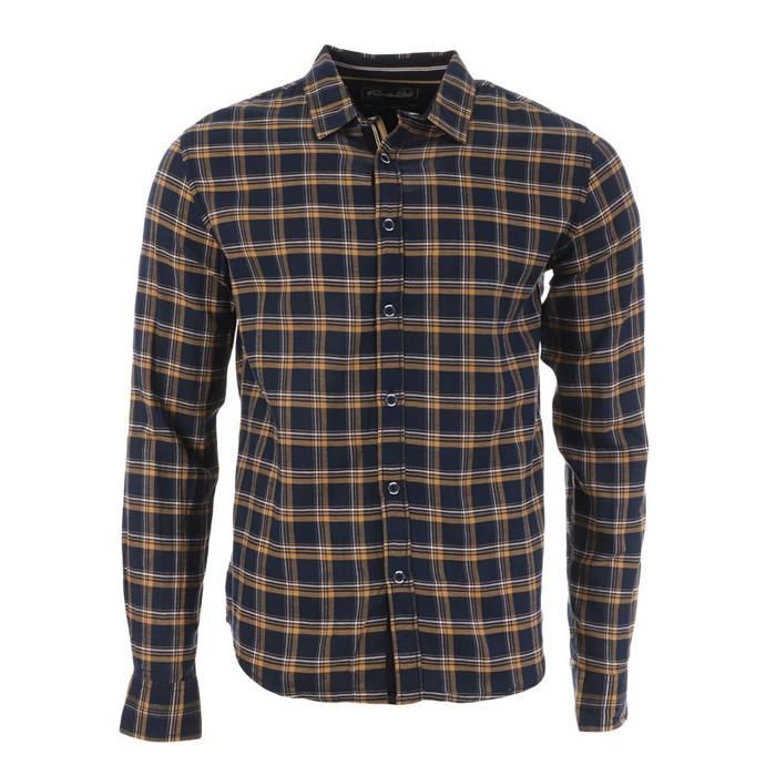 chemise-carreaux-marine-jaune-homme-rms26-bleu-cdiscount-pr-t-porter