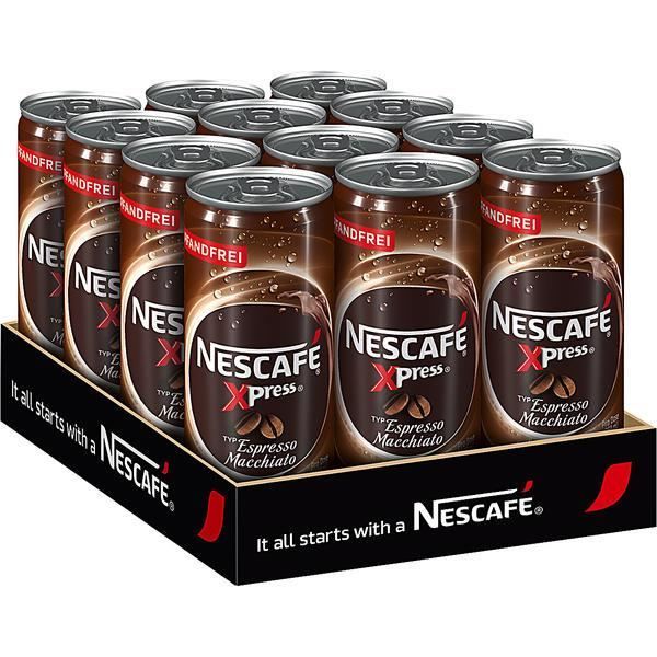 Nescafé Xpress Espresso Macchiato 25cl (Pack de 12) Cdiscount Au quotidien