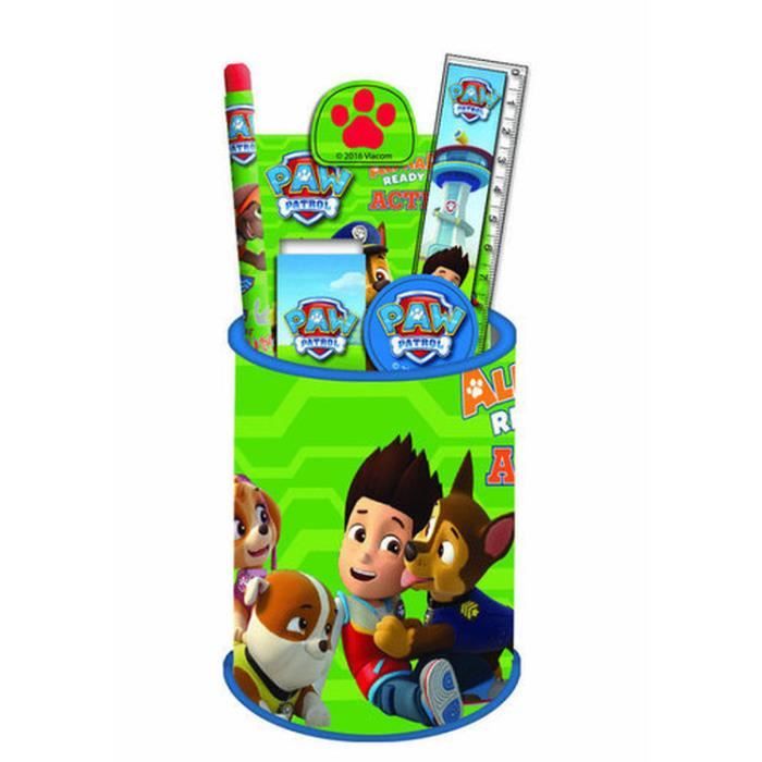 Pot à crayons garni PAT PATROUILLE Cdiscount BeauxArts et Loisirs