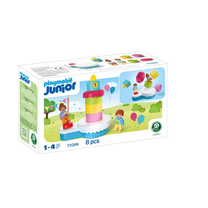 Playmobil Junior 72086 Gâteau d'anniversaire - vue 1