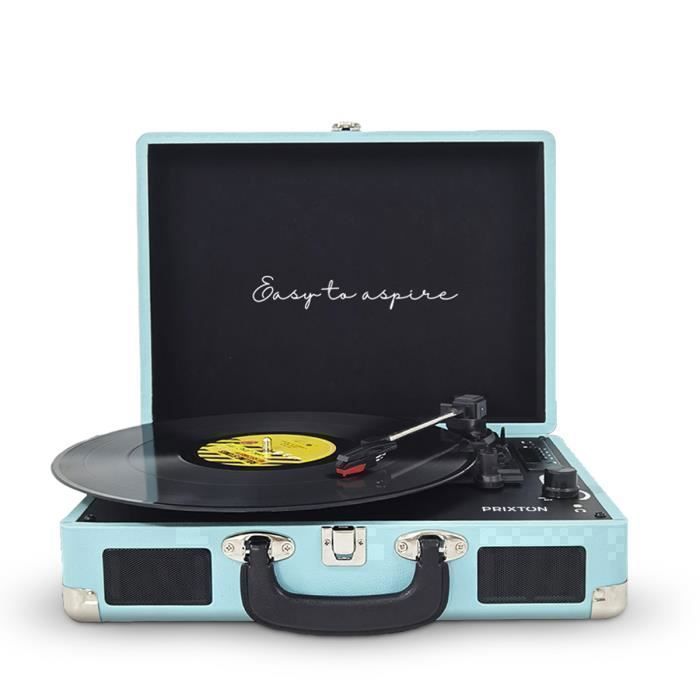 Platine vinyle VC400 | Tourne-disque | Bluetooth | Bleu