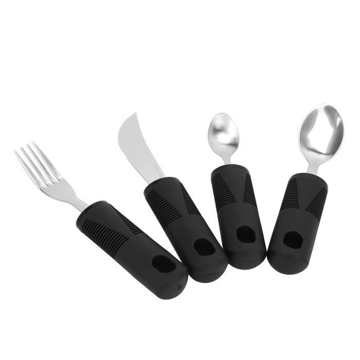 Ensemble d'ustensiles de cuisine en acier inoxydable 4 pièces