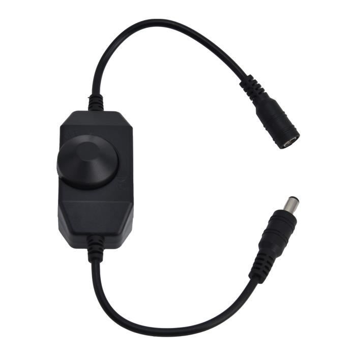 Qiilu LED Strip Lights Dimmer Switch LED Strip Lights Dimmer LED Rope