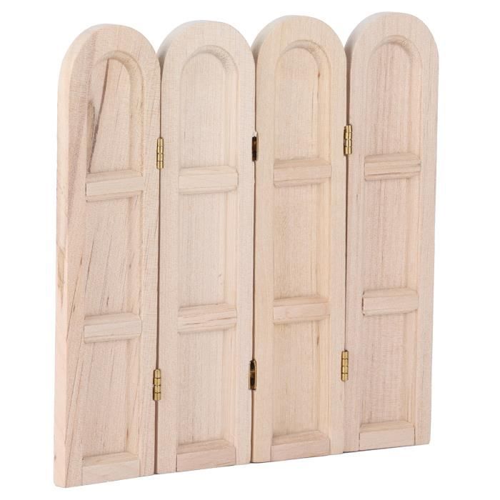 Meuble De Salle De Bain 1:12 En Bois – Armoire Miniature Cuisine Ou SDB, 7,5x3,9x8,6 Cm