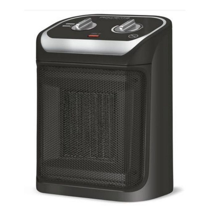 Radiateur Soufflant Céramique Rowenta SO8231F0 - 1800W, Silencieux, 3 Niveaux, Pour 25m², Rouge