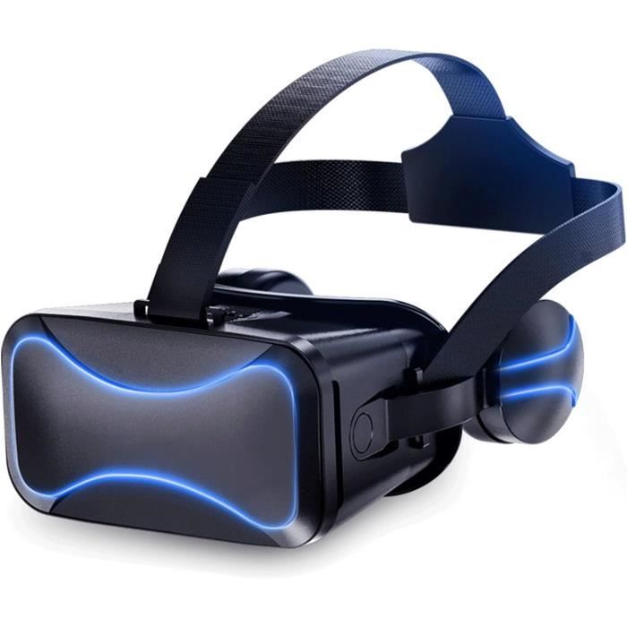 Casque de réalité virtuelle avec Lunettes 3D pour Jeux de réalité