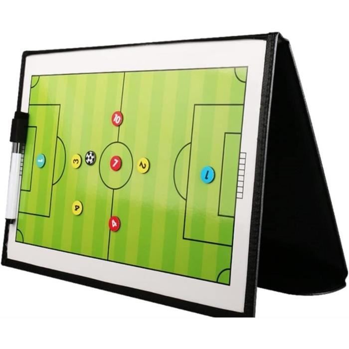Tableau Tactique Football Pliable Entraîneur de Football Tableau