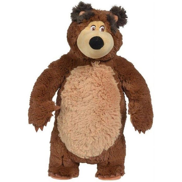 Grande Peluche de l Ours Michka 46 Cm Ours Brun Doudou Licence Collection Masha Et Michka Enfant