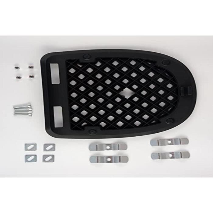 Bauletto Universale Da 32 Litri In Plastica Resistente Per Moto, Scooter E Quad – Inclusa Piastra Di Montaggio E 2 Chiavi, Misure 41x29x38 Cm