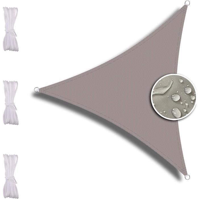 Dreieckiges Sonnensegel 2x2x2m – UV-Schutz Für Terrasse & Garten | Sandgelb