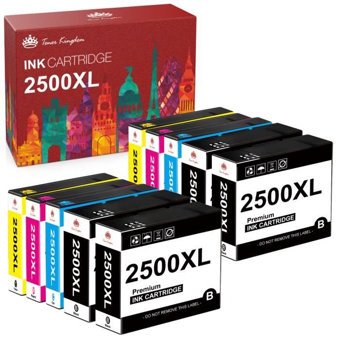 TONER KINGDOM PGI-2500XL PGI-2500 10 Cartouche d'encre pour Canon ...