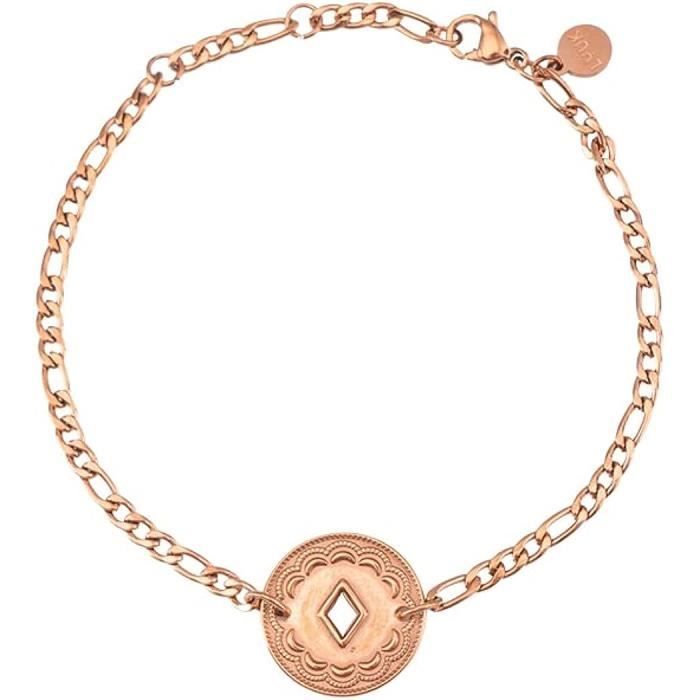 Charms Acier Inoxydable Rose Pvd O15 Mm 568235 main image 0