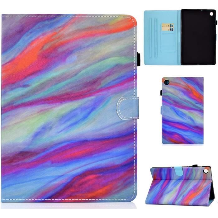 Housse étui Pour Medion Lifetab P9701 – Similicuir Noir Avec Fonction Support
