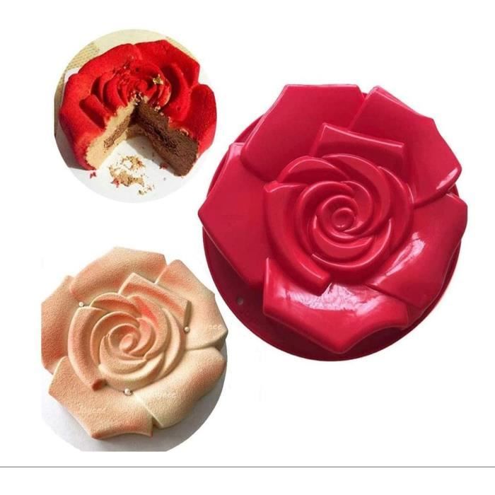 2 Moules En Silicone En Forme De Tulipe 3D – Pour Bougies, Savons, Chocolats – 5x5 Cm Et 5x5,5 Cm – Alimentaire Et Réutilisable
