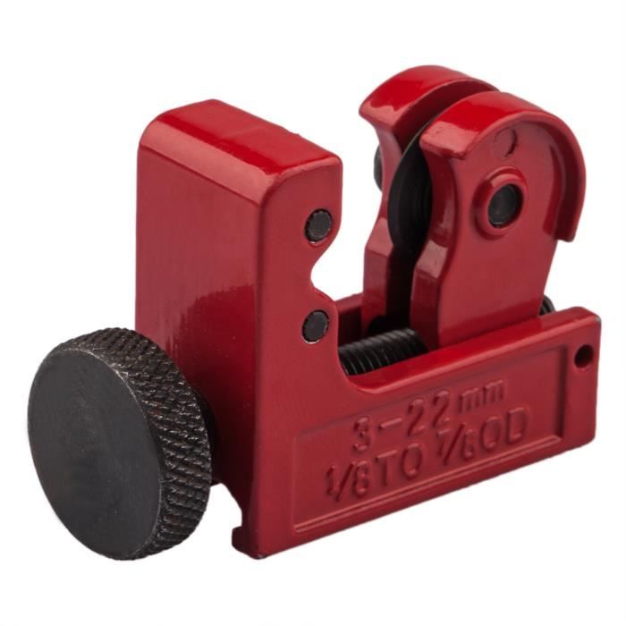 Coupe Tube Cuivre Mini, Pince Coupe Tube, 3-22 Mm, Outil De Decoupe Polyvalent Pour Coupe Tube Acier Laiton Aluminium Pvc 92231634