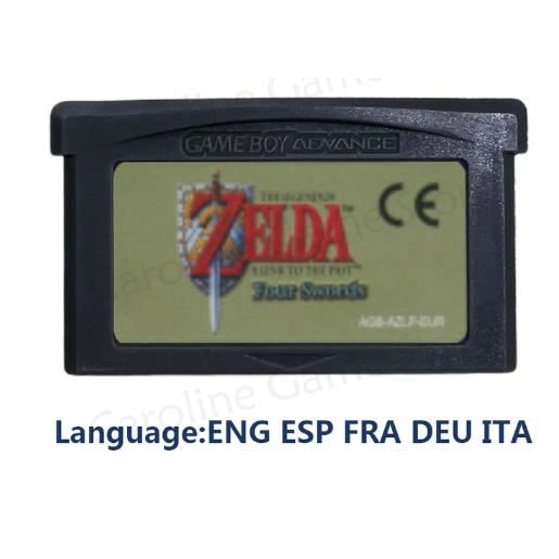 Ww Jeu Zelda Four Swords Gba Gbasp Ds.