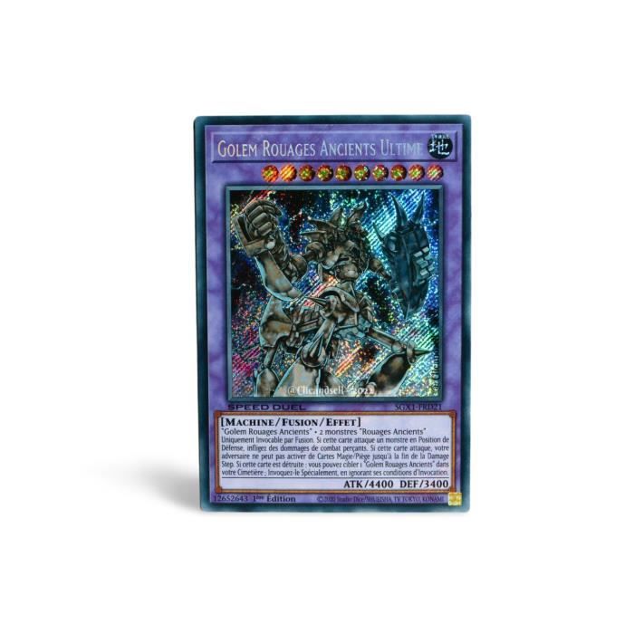 Yugioh! Égyptien Dieu Cartes - Secret Rare - Complet Set - Obelisk Ra Slifer EBa