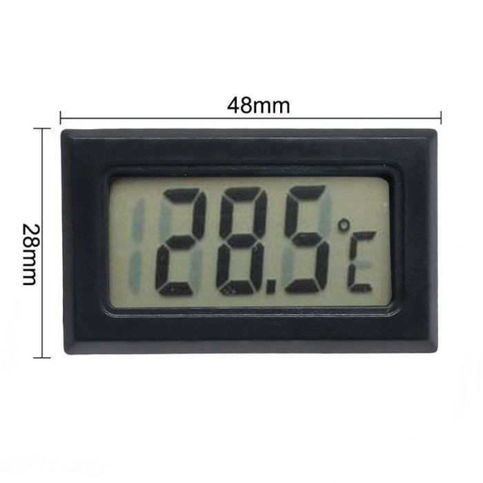 Mini Thermomètre-hygromètre Numérique Intérieur – LCD, Température Et Humidité, Tout Petit !