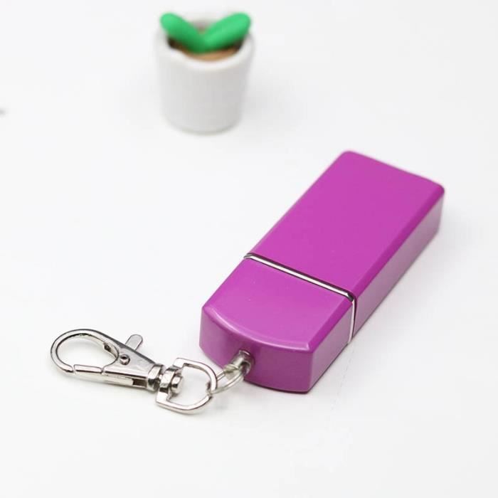 Mini Cendrier De Poche OFKPO - Lot De 2, Argenté, Avec Mousqueton Et Anneau Porte-clés - Acier Inoxydable - 2