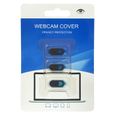 OEM - Cache Camera x3 pour SAMSUNG Galaxy S6 Edge Smartphone Webcam PC Tablette Lot de 3 (NOIR)-1