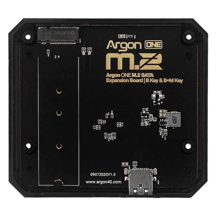 Option 5 - Boîtier en aluminium pour Raspberry Pi 4B Argon One M.2