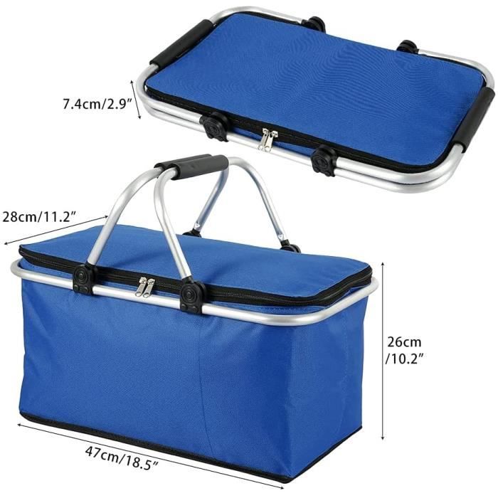 Panier de pique nique pibale 30L isotherme Panier de pique nique pibale 30L isotherme