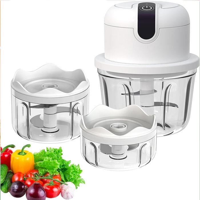 Mini hachoir électrique à ail et légumes rechargeable USB - ROKOO - 100