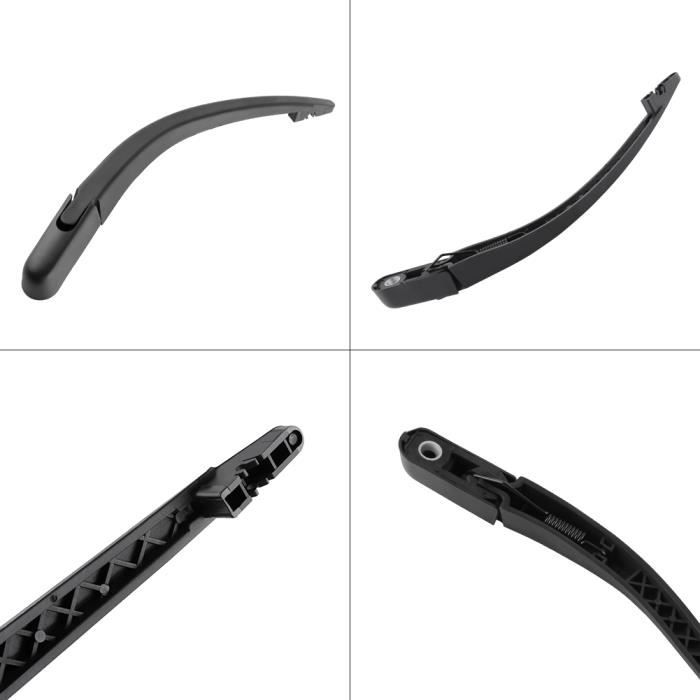 Bras D'essuie-glace Arrière Pour Peugeot 107 / Citroën C1 / Aygo (2005-2013) - 32 Cm, Noir, Facile à Poser