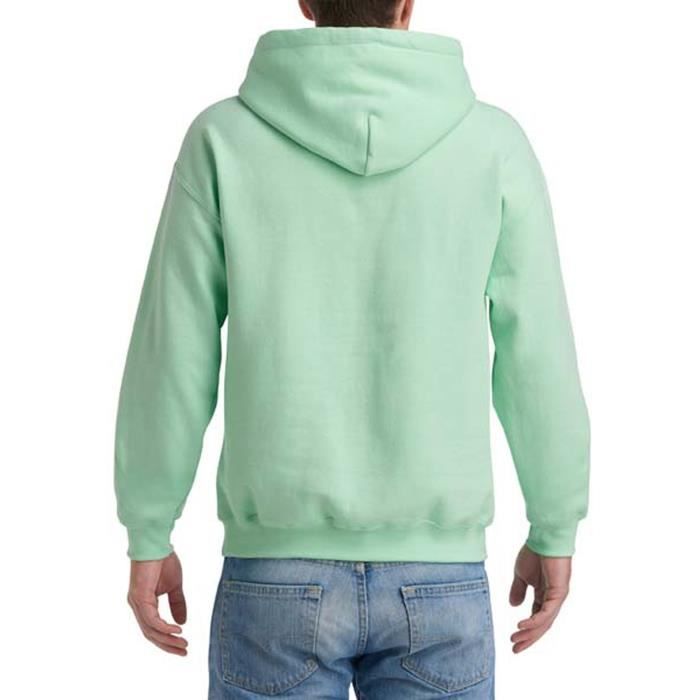 Gildan Sweatshirt capuche Homme Vert menthe Vert menthe