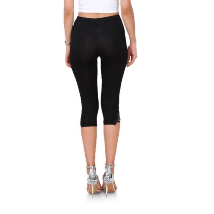 Legging femme sale court