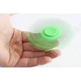 TD® Fidget Spinner Toy - Hand Spinner- Tri-Spinner avec Perles Céramique- Jouet Anti stress et Anxiété. Vert-2