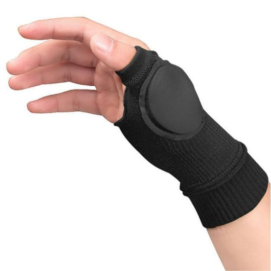Gants De Compression Vdaxvme – Poignet Et Pouce – Sans Doigts – Polyester/Latex – Taille 16×9 Cm – Noir/Blanc – Pour Douleurs Et Gonflements