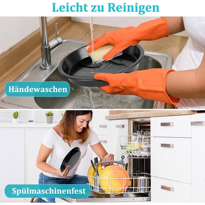 Air Fryer Silicone Pot, 3 Pièces Air Fryer Accessoires 21Cm Accessoires