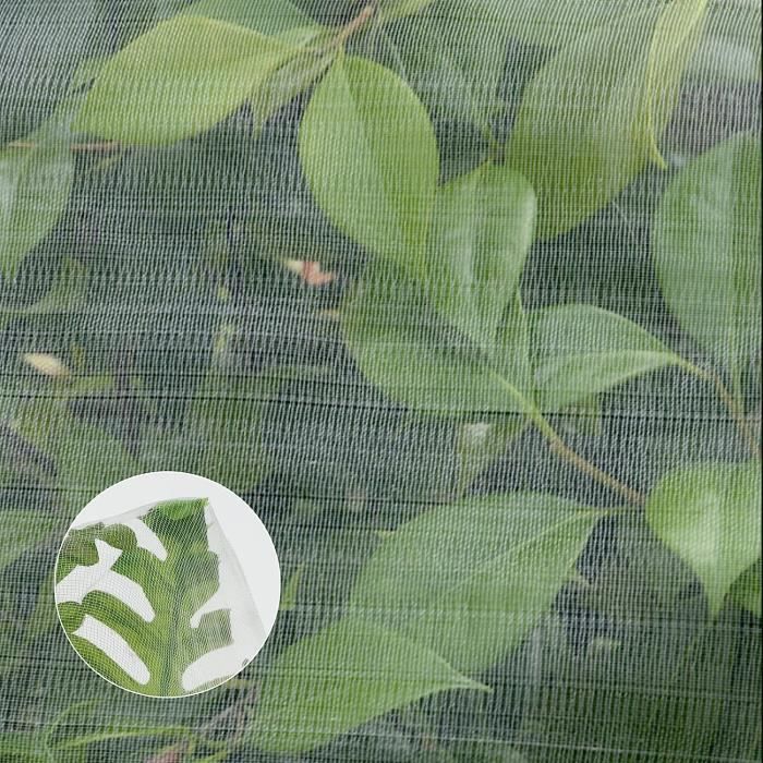 Filet Anti-insectes 2 Pièces 1x1,5 M - Maille Fine, Avec Cordon De Serrage - Pour Protéger Plantes En Pot, Légumes, Fruits - 8