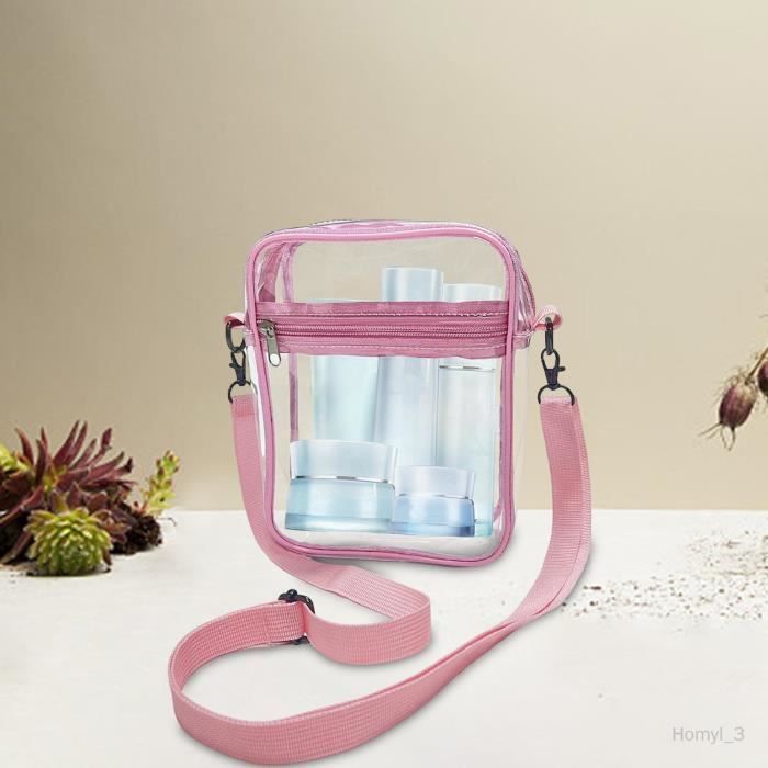 Sac a best sale main bandouliere transparent