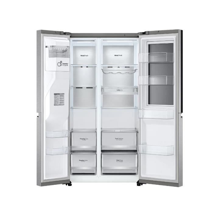 Réfrigérateur américain LG GSXV90MBAE Inox - Achat / Vente réfrigérateur  américain Réfrigérateur américain LG GSXV90MBAE Inox - Cdiscount