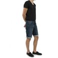 Short - Kaporal Jeans - bermuda homme jeans foncé kaporal vito-3
