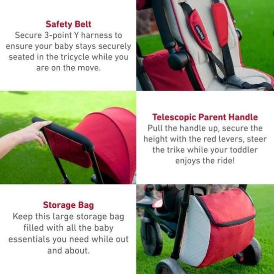 smart trike harness