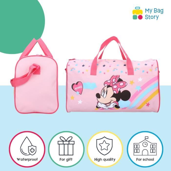 Mybagstory Sac de sport Minnie Mouse Enfant Ecole