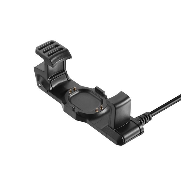 Câble de chargeur de données USB OcioDual pour montre intelligente Garmin  noir