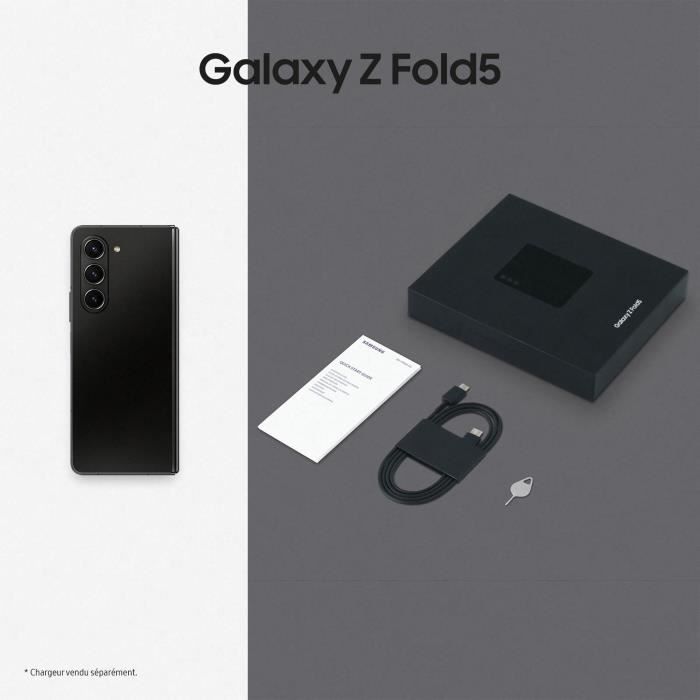 Samsung Galaxy Z Fold5 Smartphone 256 Go Noir - Cdiscount Téléphonie