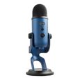 Microphone USB Premium - LOGITECH G - Yeti - Pour Enregistrement, Streaming, Gaming, Podcast - PC ou MAC - Bleu-0