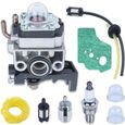 Kit Carburateur pour Moteur Honda GX25 GX35 FG110 HHT35 HHT25, ADEFOL Rechange 9 en 1-0